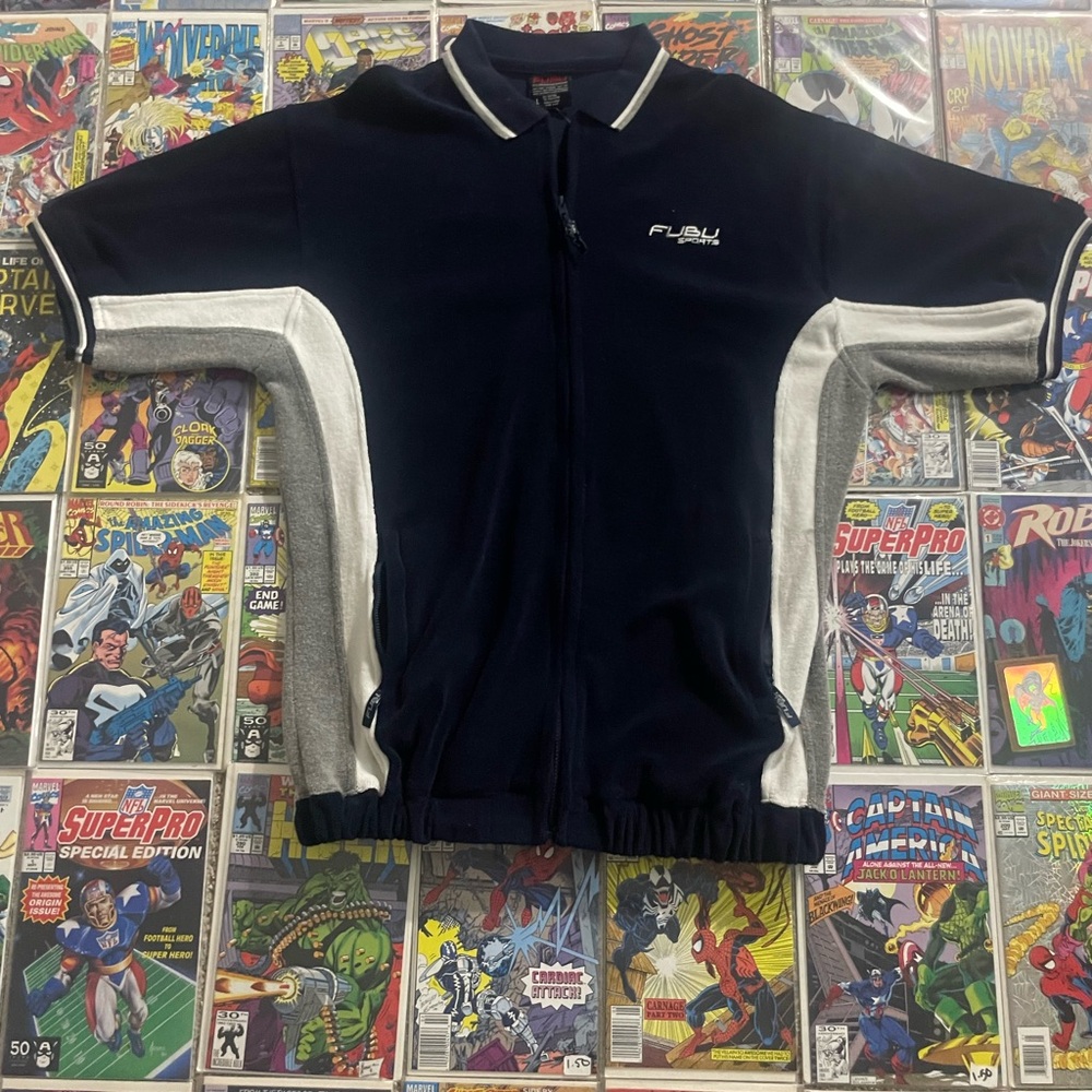 FUBU Navy Blue Collection Jacket